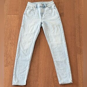 American Eagle Outfitters High Rise Light Wash Jeans